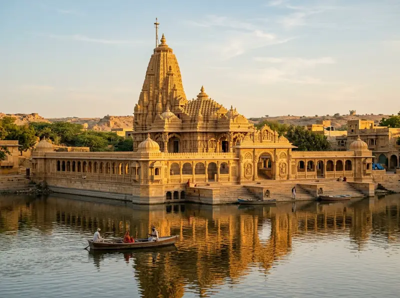 Amar Sagar Jain Temple, Jaisalmer